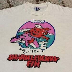 Vintage 90s Kool Aid Sharkleberry Fin Shirt Size XL (Fits L)